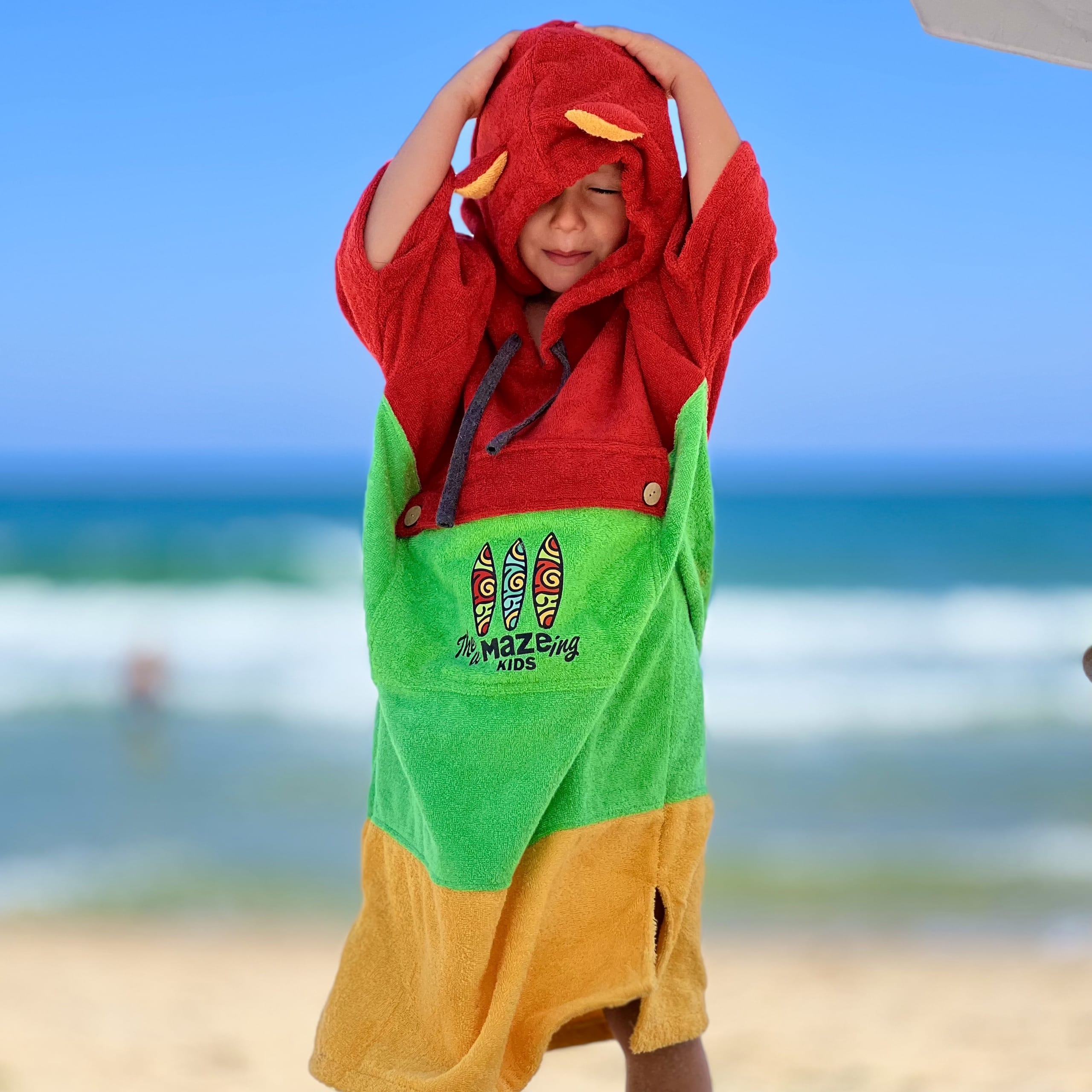 ПОНЧО MAZE SURF BEAR